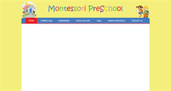 Desktop Screenshot of montessoripreschool.us